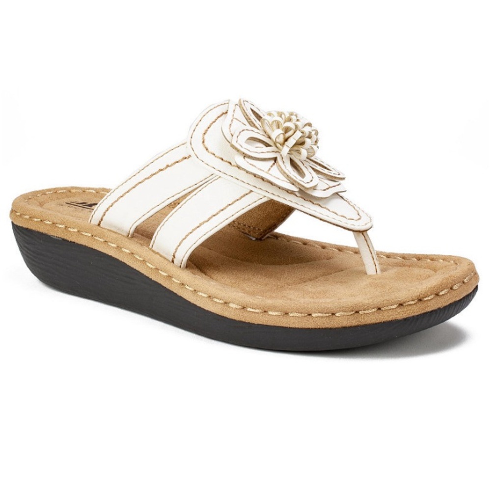 Cliffs by White Mountain Carnation Comfort Thong Sandals